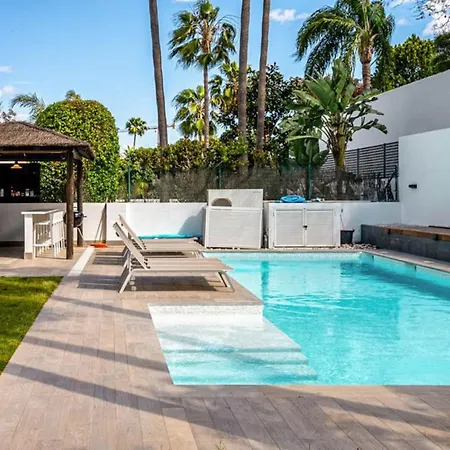 Zacaluca Pool Whirlpool Sauna&gym Villa Marbella